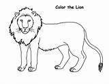 Lion Coloring Pages Lions Printable Kids Print Color Real Animal Male Cartoon Sheets King Bestcoloringpagesforkids Choose Board sketch template