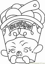 Ice Cream Shopkins Coloring Dream Pages Coloringpages101 sketch template