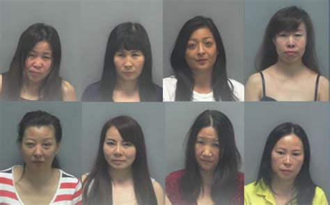 arrested  lee county massage parlor prostitution bust