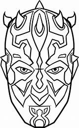Darth Maul Dragoart Pintadas Mandalas Lightsaber Lightsabers Extraterrestres Fractales Starwars Maske Malen Galaxias Marcadores Cómo Masken Divyajanani sketch template