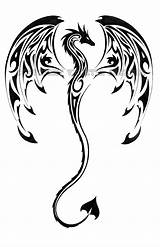 Dragon Designs Tattoo Tribal Tattoos sketch template