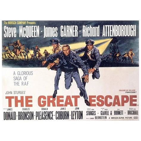 the great escape film poster 1963 in 2020 the great