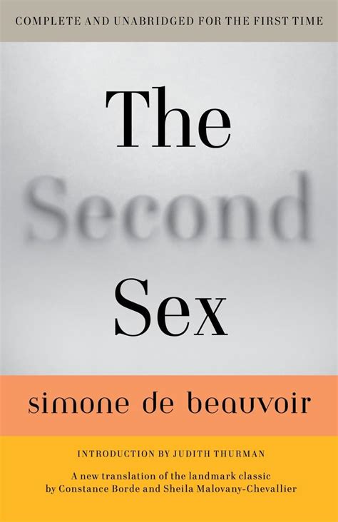 the second sex 9780307277787 de beauvoir simone borde