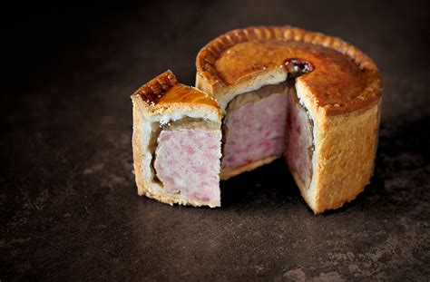 traditional family pork pie  toppings pies