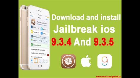 jailbreak cydia install on ios 9 3 4 and ios 9 3 5 youtube