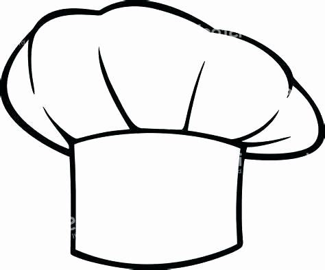 chef hat template printable  printable hat template chefs hat hat