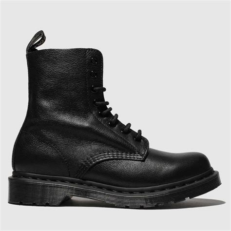 dr martens black  pascal mono boots shoefreak