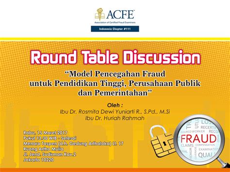 round table discussion flyer