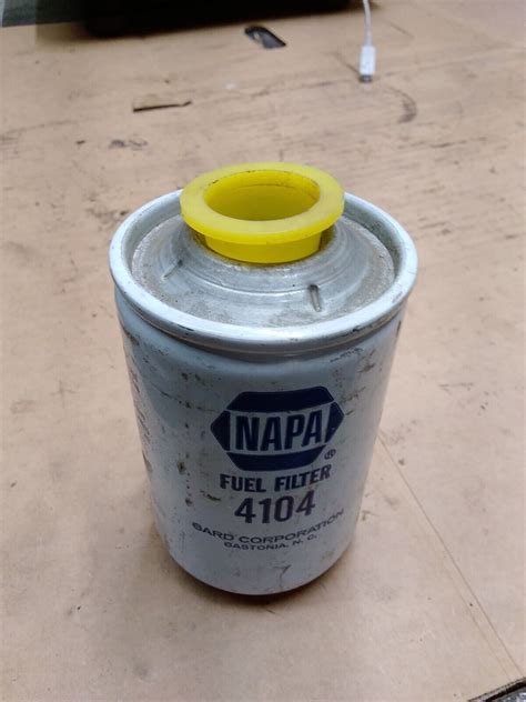 napa  fuel filter cross reference