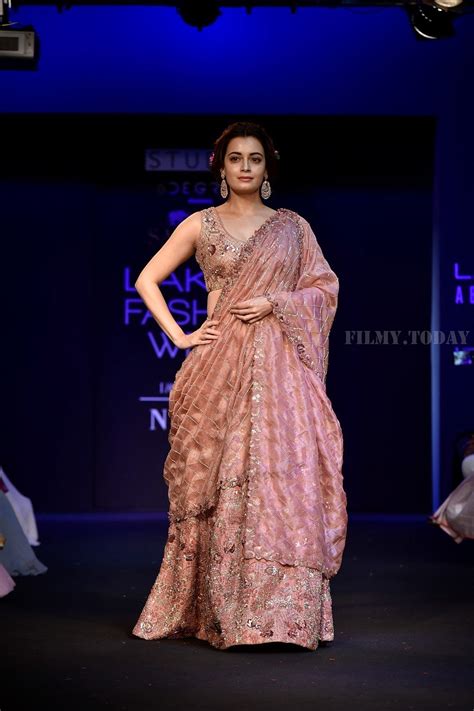 Picture 1595443 Photos Dia Mirza Ramp At Lakme Fashion Show 2018