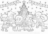 Christmas Coloring Eve Pages Drawings Drawing Festival Celebration Printables Paintingvalley Disney Sheets Sheet Activities Cartoons sketch template