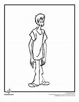 Coloring Pages Doo Scooby Shaggy Popular Library Clipart Coloringhome sketch template