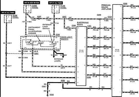 ford  radio wiring diagram diagram niche ideas
