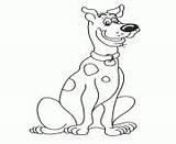 Doo Pages Coloring Scooby Aaf5 Grinning Printable sketch template