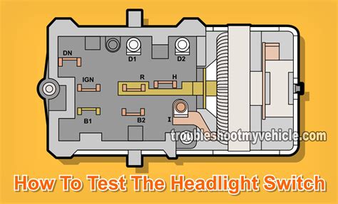 ford  headlight switch wiring diagram wiring technology