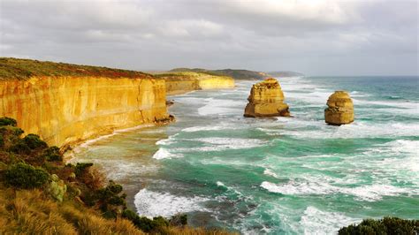 coastal landscape  melbourne victoria australia image  stock
