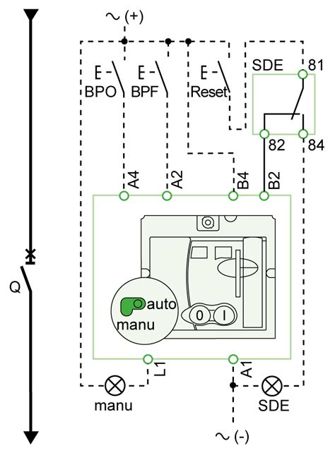 shunt trip breaker wiring diagram schneider wiring diagram