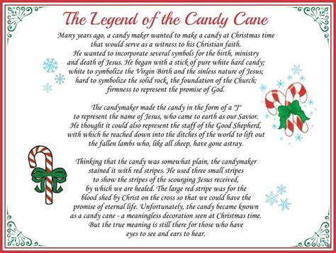 legend   candy cane printable candy canes pinterest