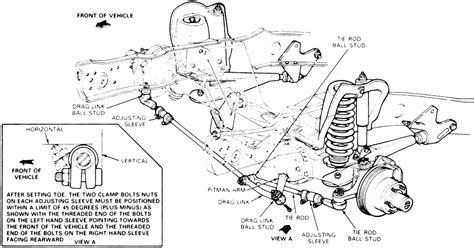 front axle parts diagram
