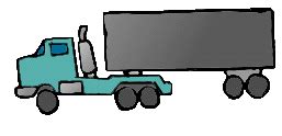 semi truck clip art images illustrations