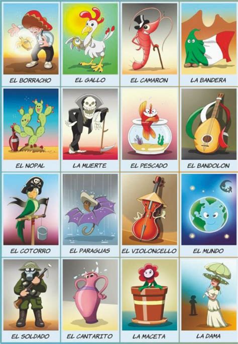 9 Best Mexican Bingo Cards Free Printable