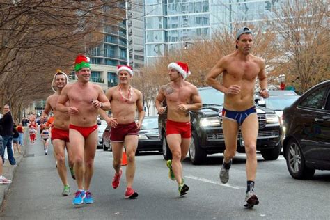 Tons Of Fun Hot Men The Atlanta Santa Speedo Run 2012 Daily Squirt