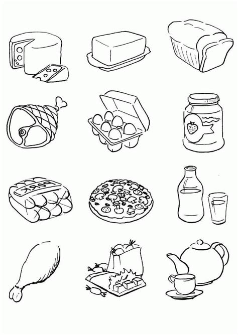 pics   food groups coloring pages food group coloring