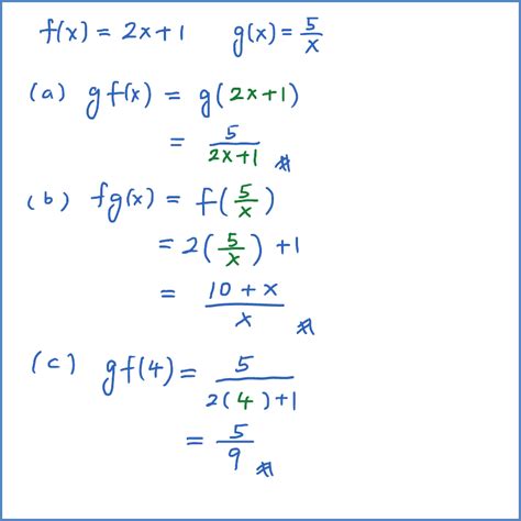 composite function   spm additional mathematics
