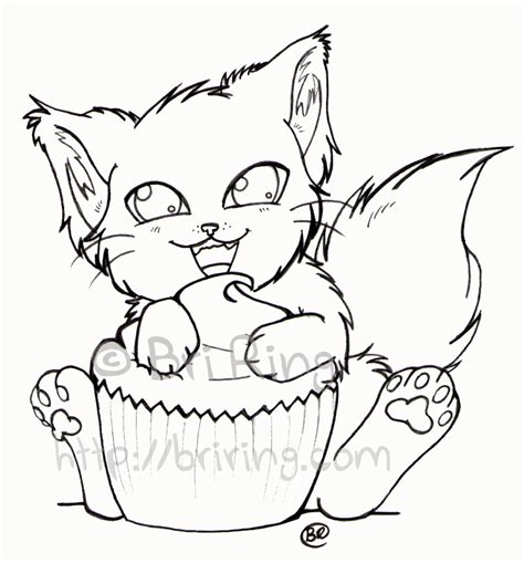 kittens  colour   print printable kitten coloring pages