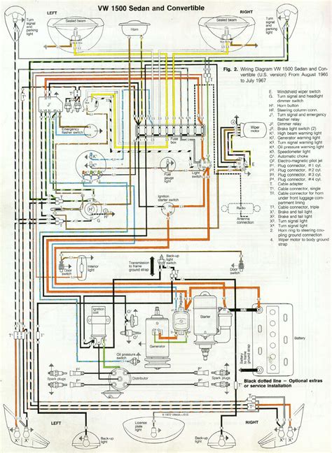 thesamba type  wiring diagrams vw wiring diagram cadicians blog