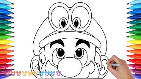 super mario odyssey coloring pages  coloring pages