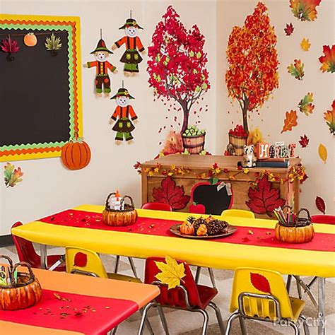 fall classroom decoration ideas  bring  spirit   season