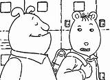 Coloring Arthur Friends School Wecoloringpage Pages sketch template