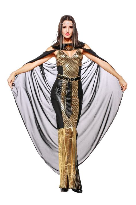 Women Sexy Cleopatra Costume Ancient Egyptian Pharaoh Halloween Party