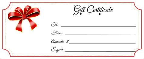 gift certificate template  vacation rentals trendy hospitality