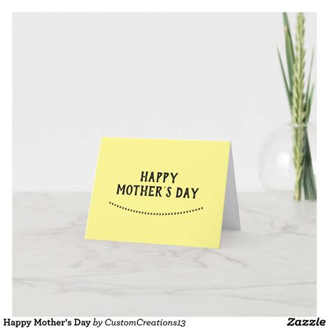 happy mothers day   card zazzlecom happy mothers day
