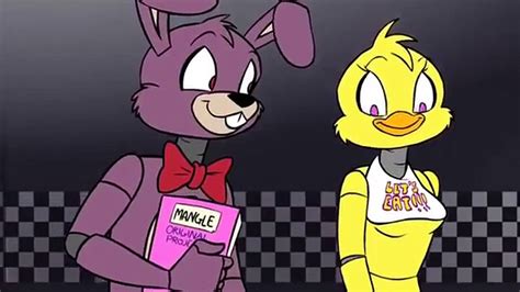 foxy chica mangle love story part 1 8 fnaf animation by tony crynight 123vid