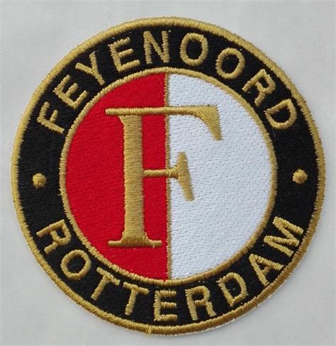 holland casino eredivisie football club feyenoord rotterdam patch embroidered ebay