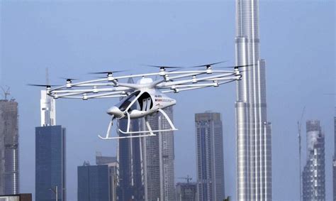 dubai  begun testing  passenger flying drone taxis