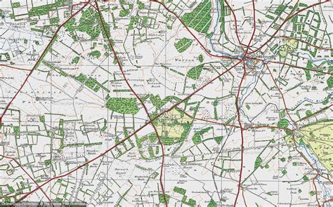 historic ordnance survey map  elveden