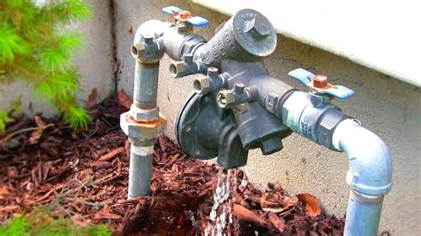 backflow preventer protects  water supply wp plumbing