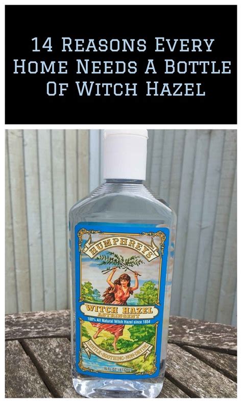 witch hazel  surprising    powerful  bottle