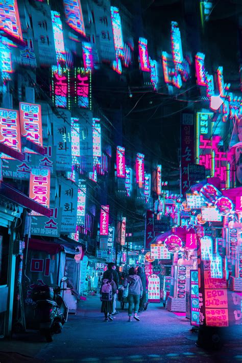 Vaporwave Japanese Neon Wallpaper Come And Explore Our Aesthetic Designs