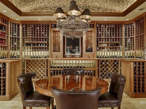 custom luxury wine cellar designs