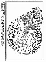 Magic Bus School Coloring Pages Printable Recommended sketch template