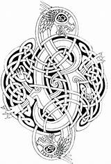 Celtic Coloring Pages Mandala Dragon Printable Adults Adult Knots Knot Dragons Designs Tattoo Deviantart Colouring Book Getcolorings Google Nordic Getdrawings sketch template