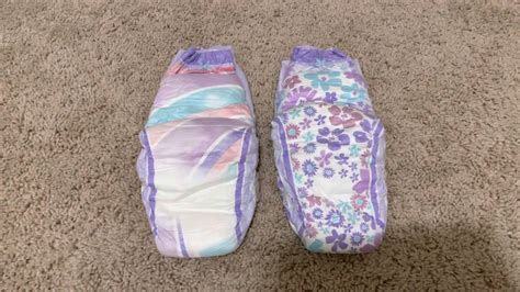 New Goodnites Xl Diapers For Girls Youtube