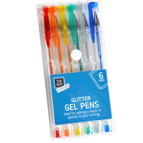 glitter gel pens  pack play resource