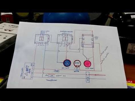 hvac system interlock wiring diagram  hindi youtube hvac system hvac interlock