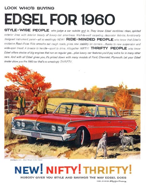 dead brand madness 10 classic edsel ads the daily drive